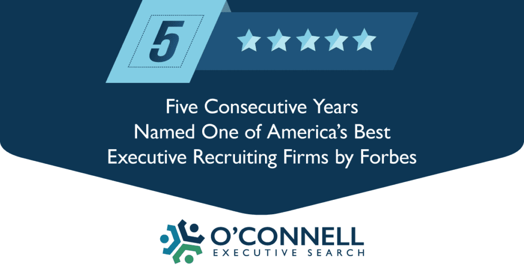 Five Consecutive Years Named One of America’s Best Executive Recruiting Firms by Forbes